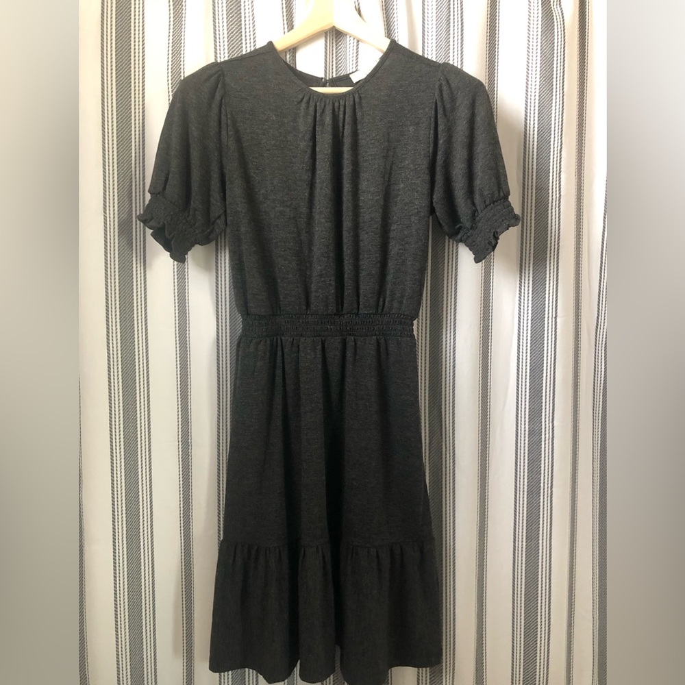 Loft * Dark Heather Gray Dress * Size X-Small